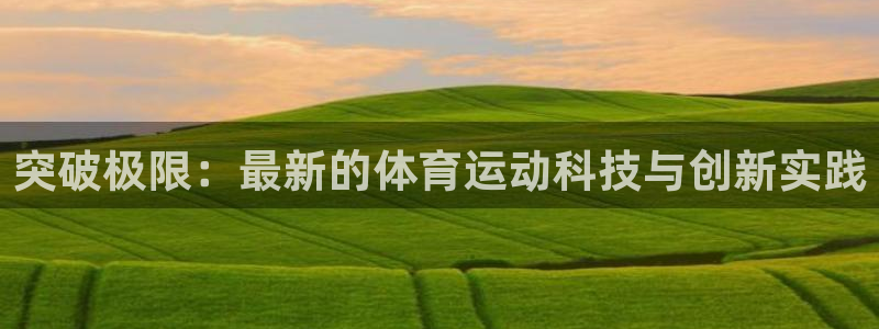 德国vsport体育官方正版app集团:突破极限:最新的体育